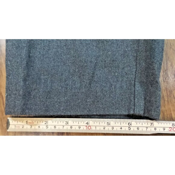 Women’s Plus Ava & Viv Ankle Pants 16 Grey Flat Front Workwear Trousers - Picture 8 of 10